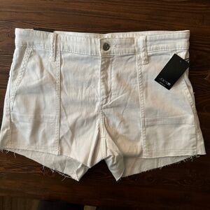 NWT Joe's Jeans Utility Shorts, White, 29